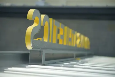 External Dimensional Lettering Photo